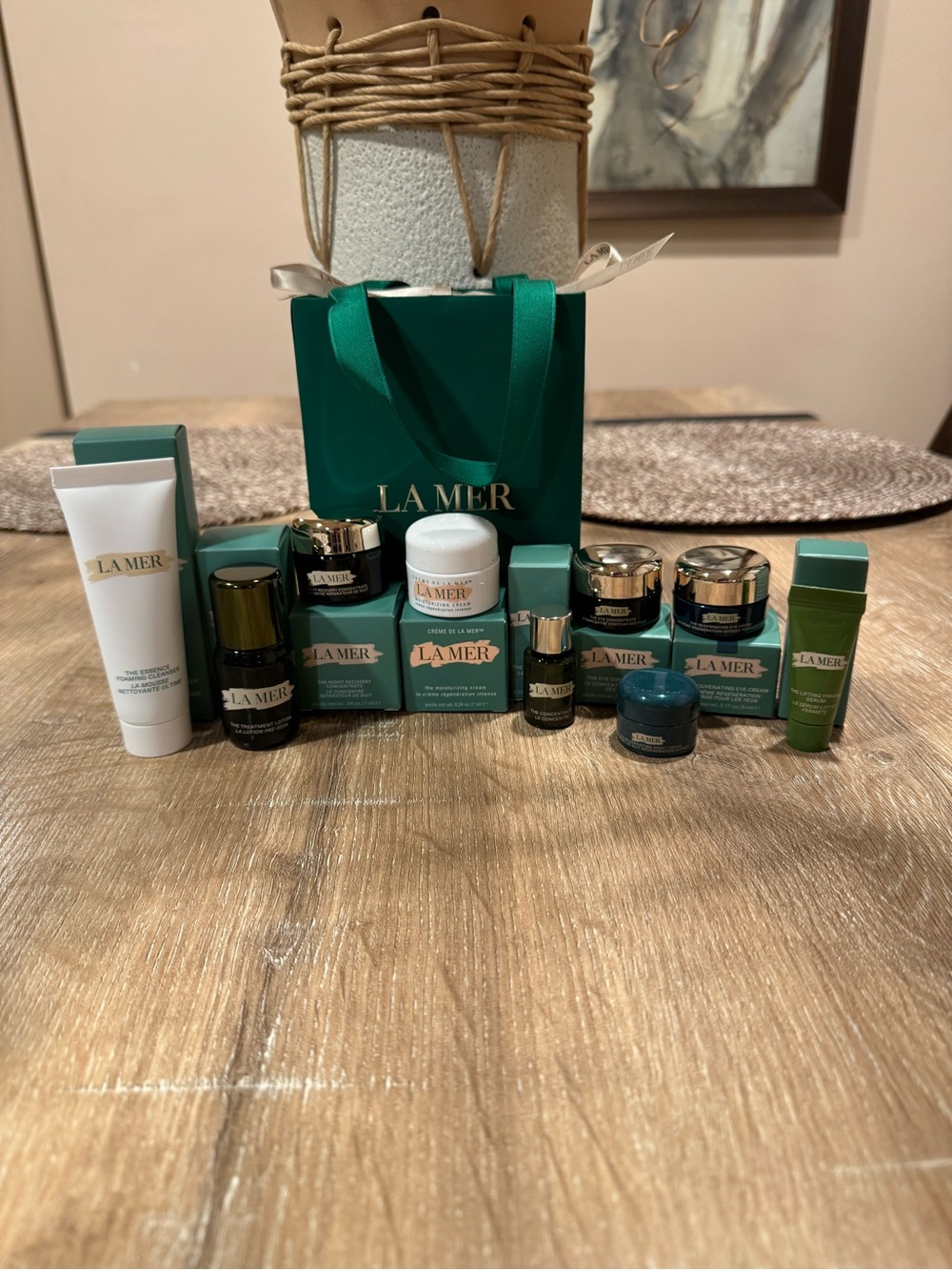 New La Mer 9pc Skincare Set